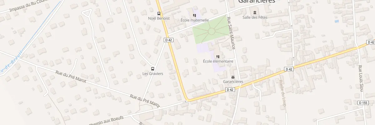 Plan du 2T Rue Noel Benoist à Garancières