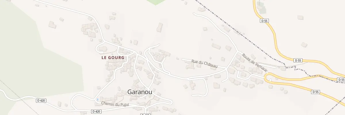 Plan du 31 Village de Garanou à Garanou
