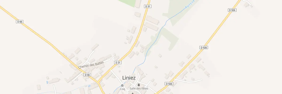 Plan du 4 Rte de Fontenay à Liniez