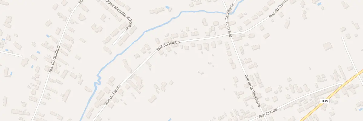 Plan du 37B Rue du Rantin à Romorantin-Lanthenay