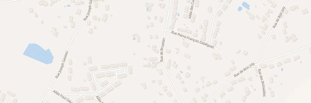 Plan du 24 Rue de Bruadan à Romorantin-Lanthenay