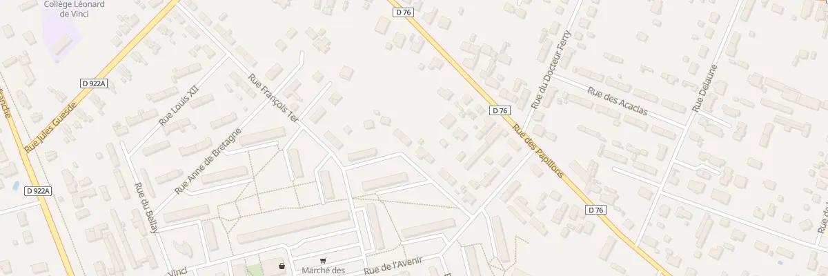 Plan du 9 Rue Francois Rabelais à Romorantin-Lanthenay
