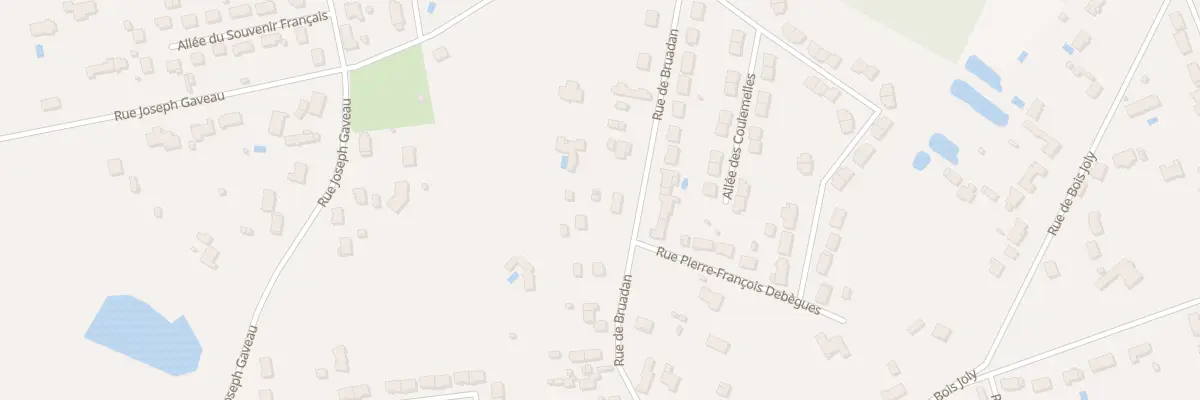 Plan du 38 Rue de Bruadan à Romorantin-Lanthenay