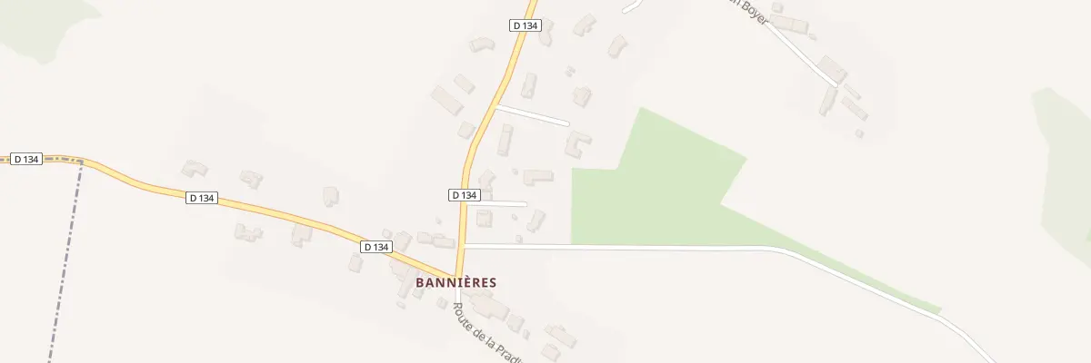 Plan du 5086 La Bourdette à Bannières