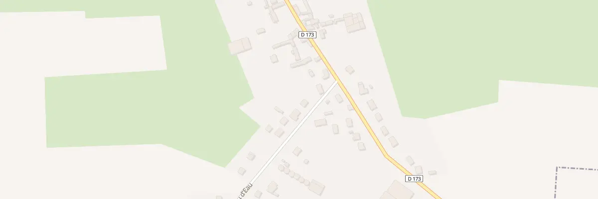 Plan du 2 Rue du Chateau d’Eau à Moyenneville