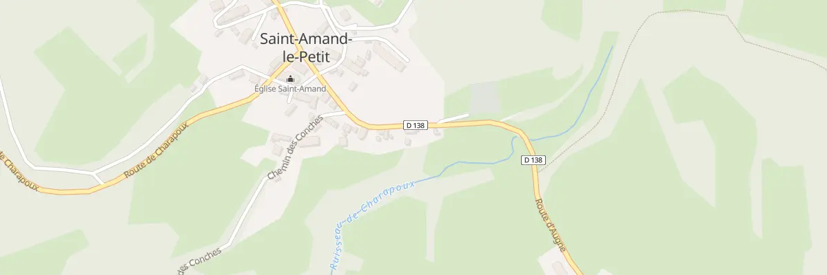 Plan du 5006 Le Bourg à Saint-Amand-le-Petit