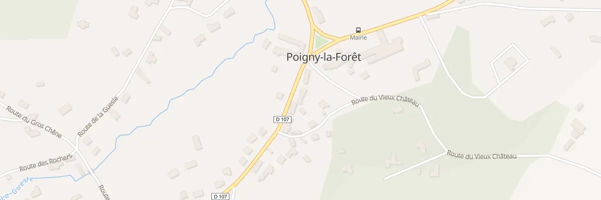 Plan du 3B Rte d’Epernon à Poigny-la-Forêt