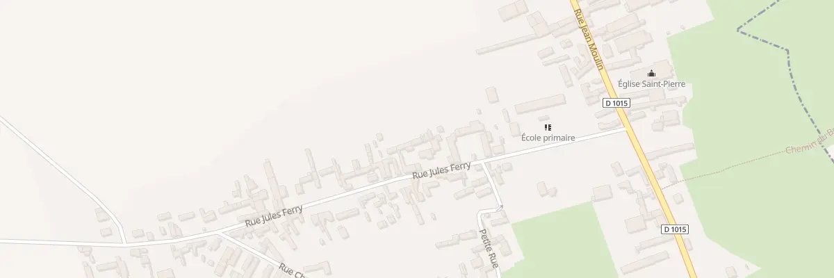 Plan du 15 Rue Jules Ferry à Neuville-Coppegueule