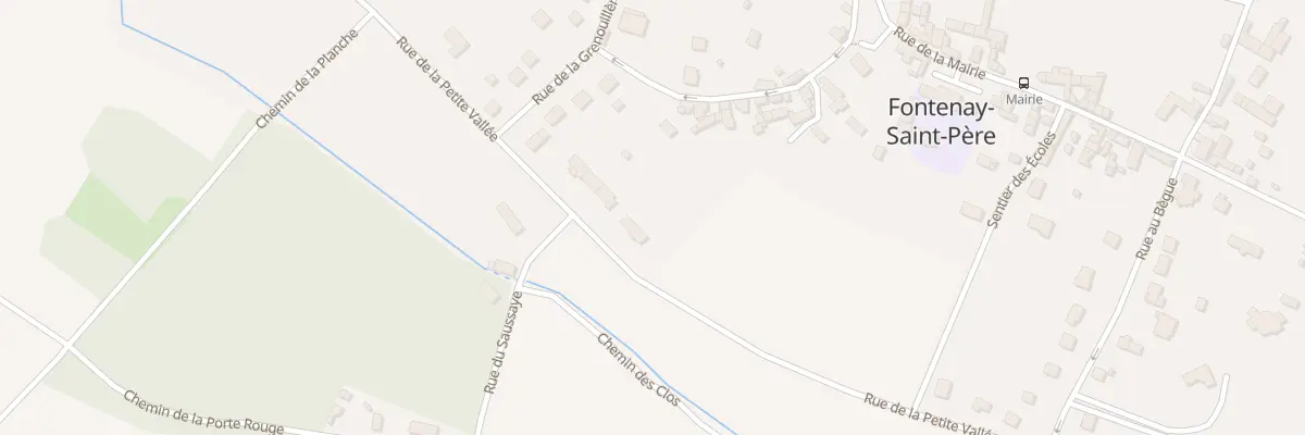 Plan du 39 Rue de la Petite Vallée à Fontenay-Saint-Père