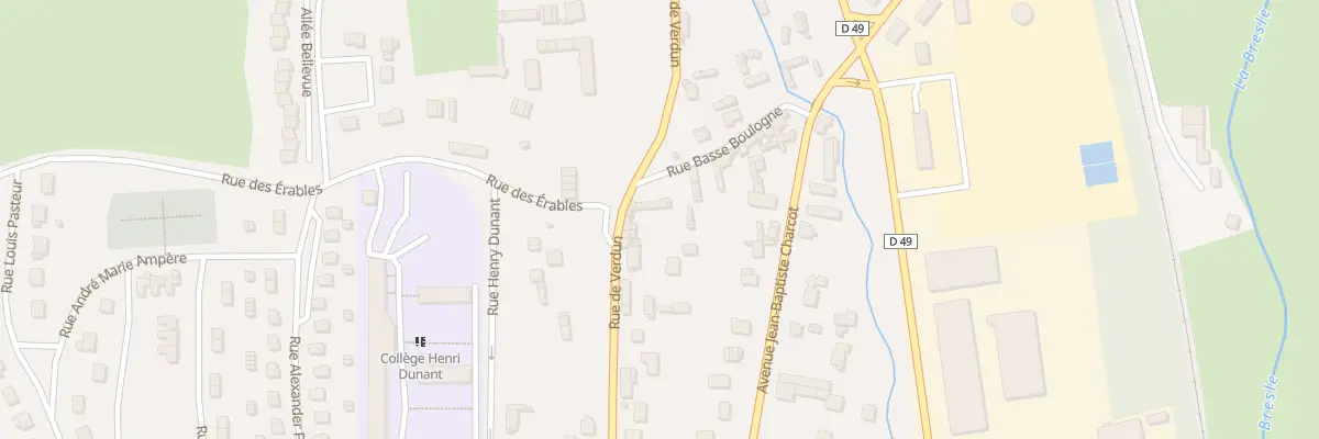 Plan du 34 Rue de Verdun à Aumale