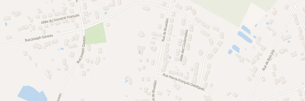 Plan du 40 Rue de Bruadan à Romorantin-Lanthenay