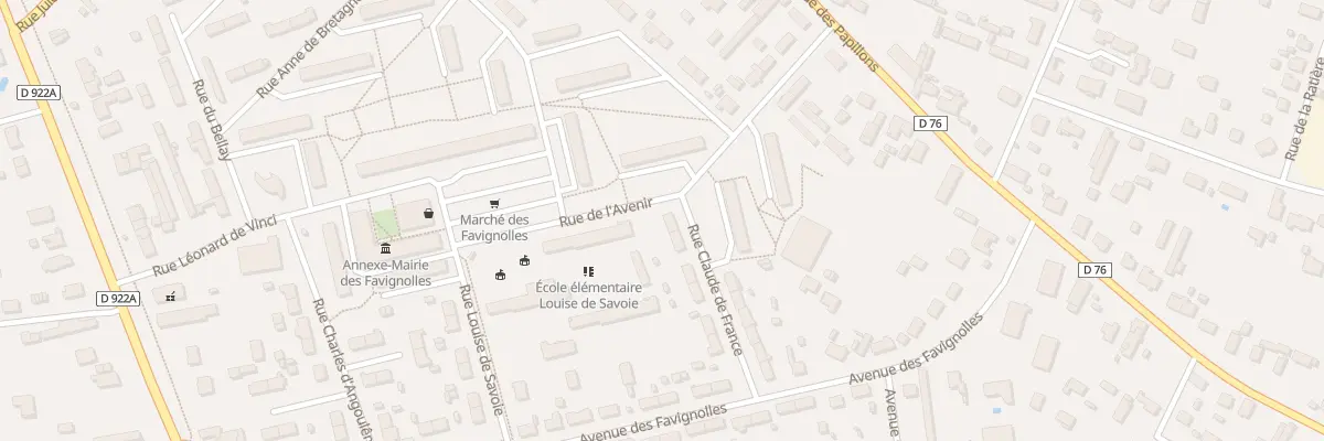 Plan du 11 Rue Claude de France à Romorantin-Lanthenay
