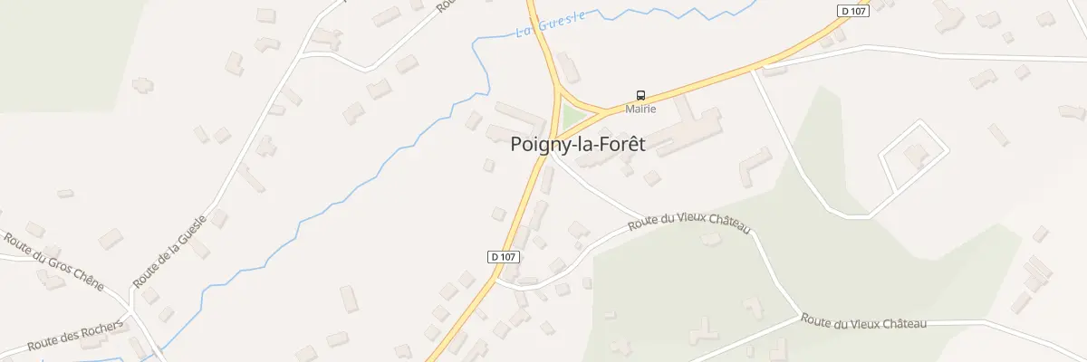 Plan du 1 Rte d’Epernon à Poigny-la-Forêt