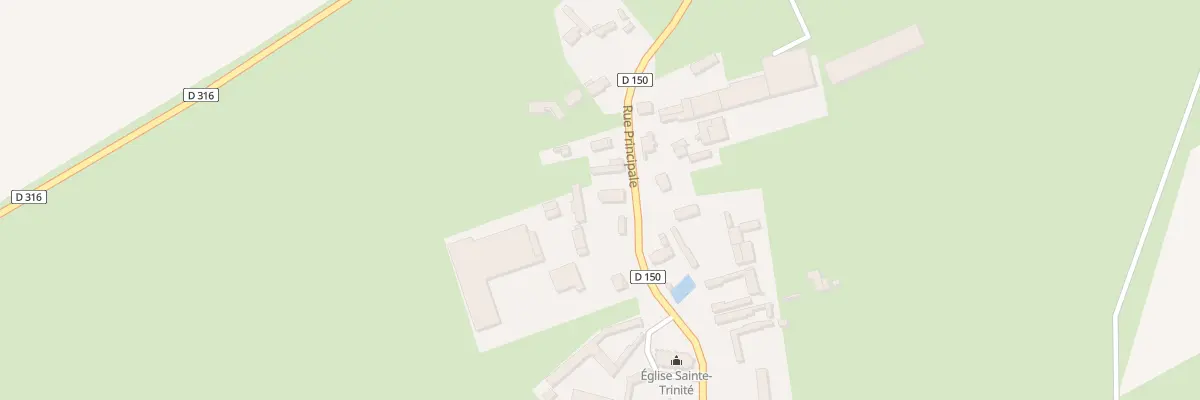 Plan du 16 Rue Principale à Bouvresse