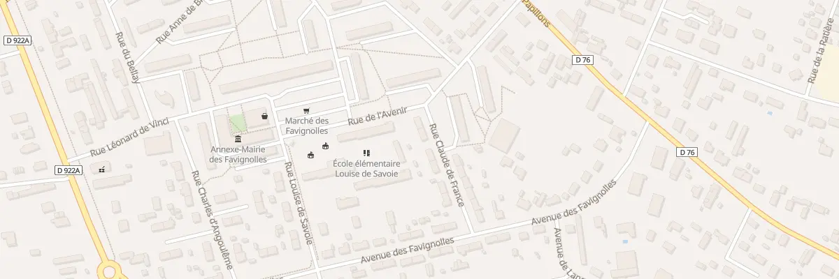 Plan du 9 Rue Claude de France à Romorantin-Lanthenay