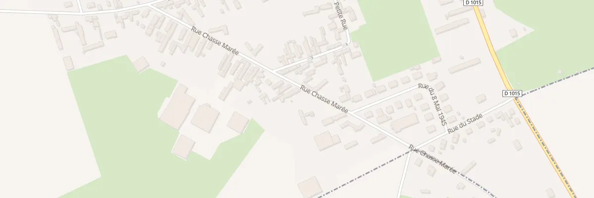 Plan du 10 Rue Chasse Maree à Dargnies