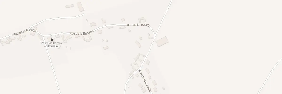 Plan du 710 Rue de la Bucaille à Bernay-en-Ponthieu