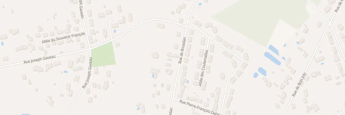Plan du 44 Rue de Bruadan à Romorantin-Lanthenay
