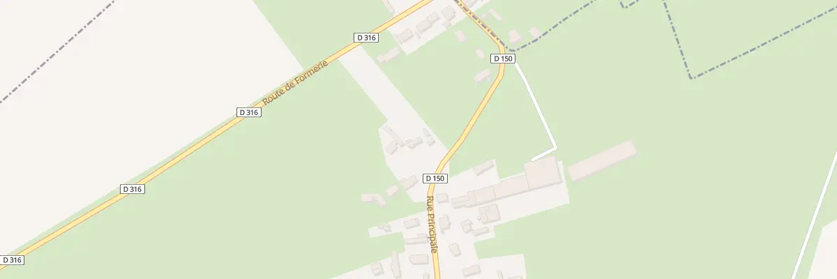 Plan du 22 Rue Principale à Bouvresse