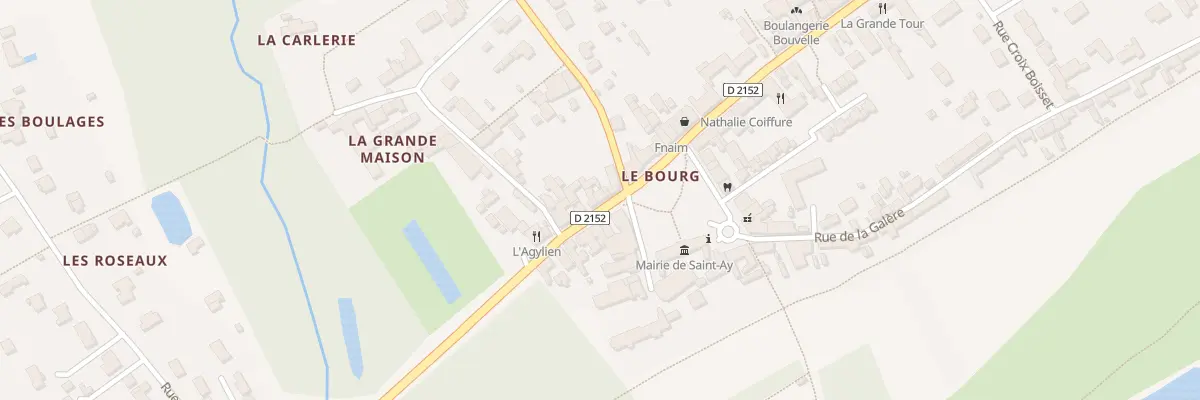 Plan du 108 Rte Nationale à Saint-Ay