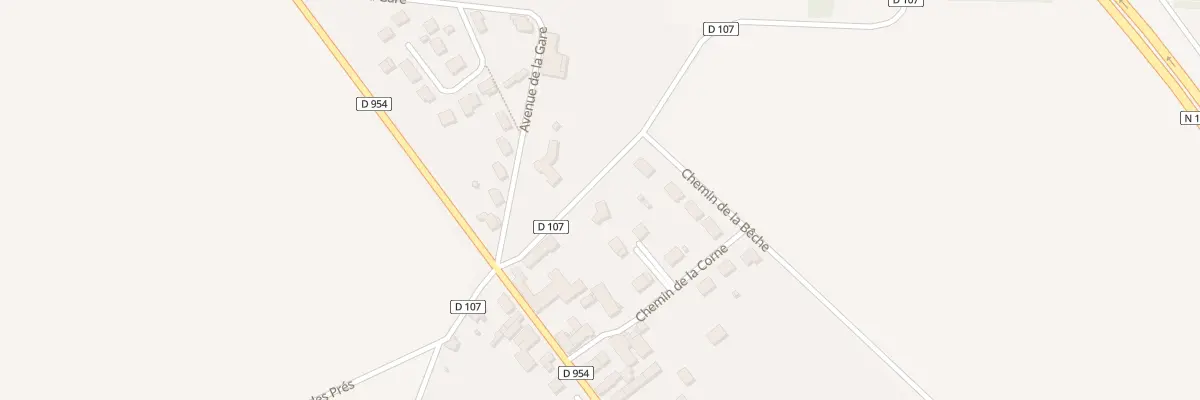 Plan du 4 Rue de Moutiers à Ymonville
