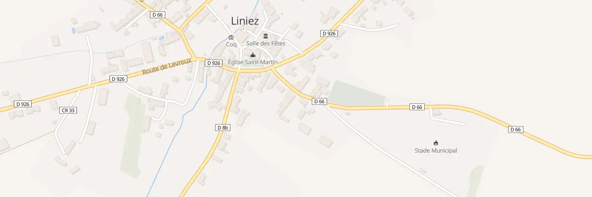 Plan du 3 Rte de Ménétréols à Liniez