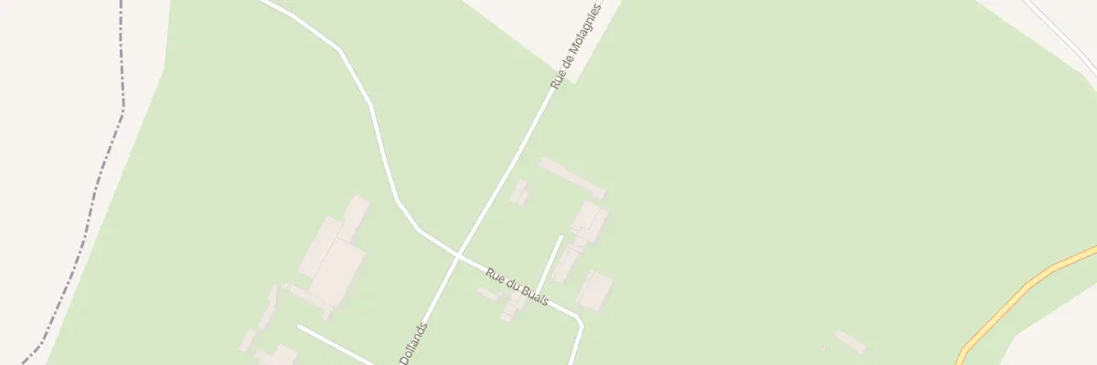Plan du 1 Rue de Molagnies à Saint-Quentin-des-Prés