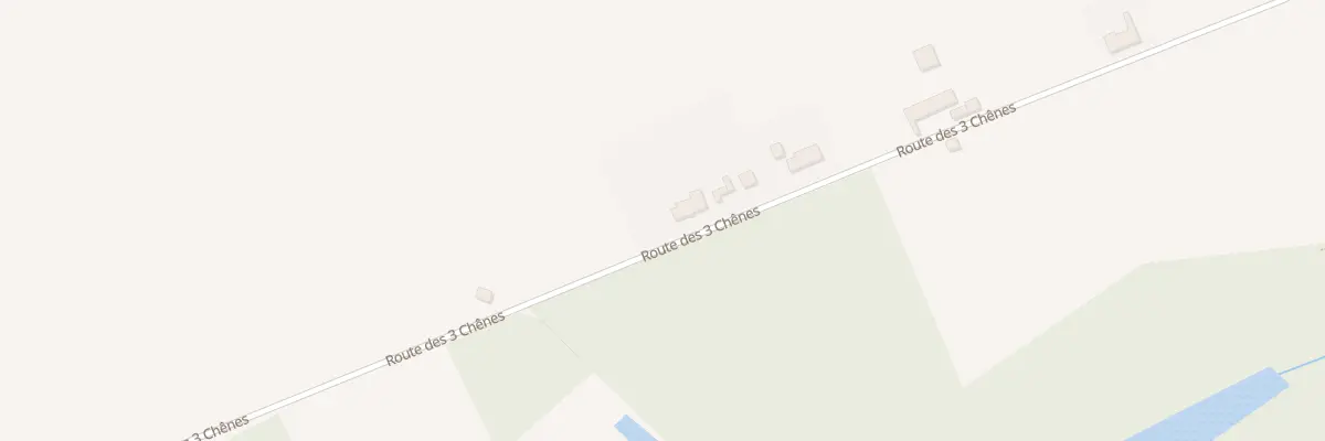 Plan du 5240 Les Trois Chenes Est à Ligny-le-Ribault