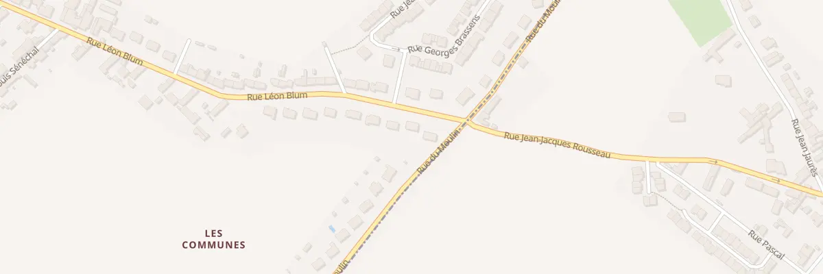 Plan du 50 Rue Leon Blum à Rinxent
