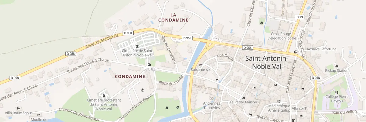 Plan du 5694 Pl du Pradel à Saint-Antonin-Noble-Val