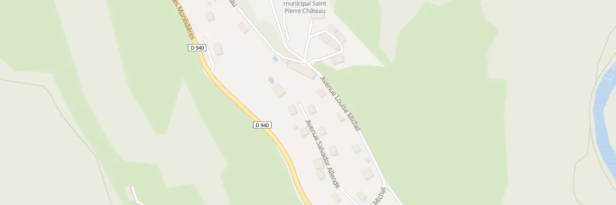 Plan du 8 Av Salvador Allende à Eymoutiers