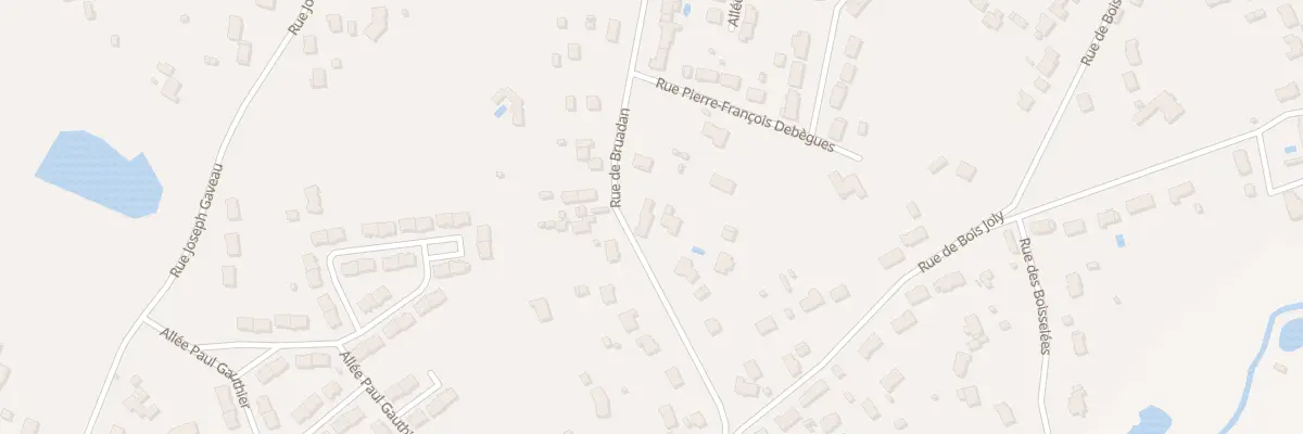 Plan du 11 Rue de Bruadan à Romorantin-Lanthenay