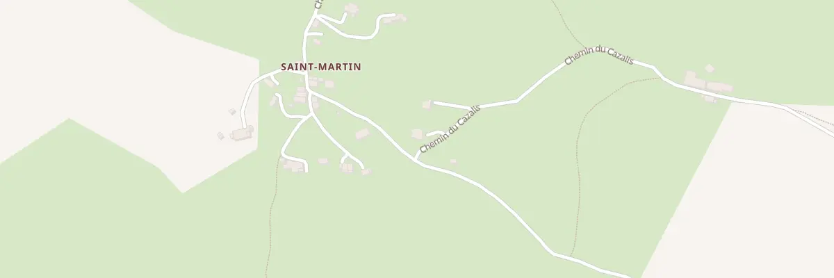 Plan du 101 Les Peyrous à Roquefixade