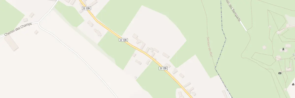 Plan du 21 Rte de Montreuil à La Madelaine-sous-Montreuil