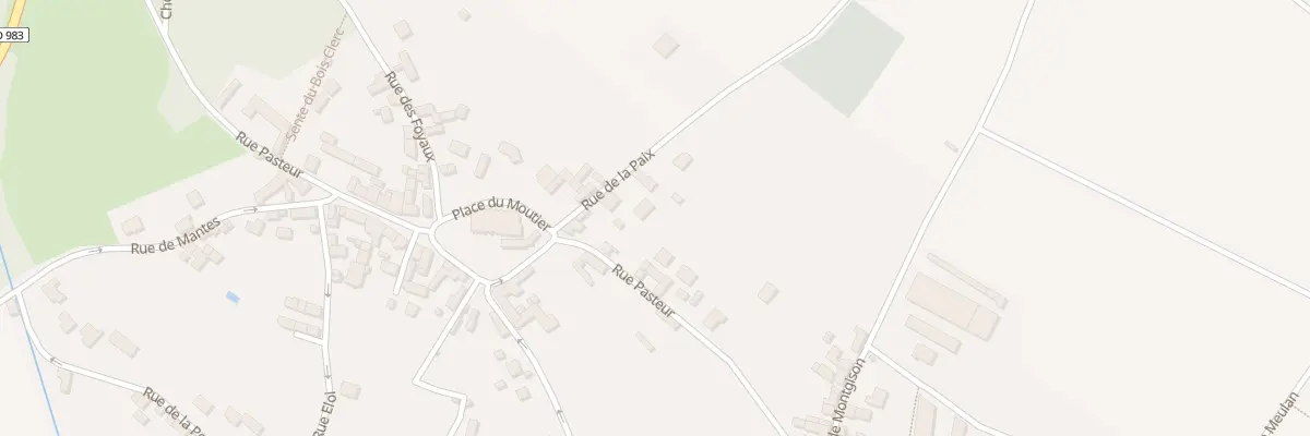 Plan du 8B Rue de la Paix à Fontenay-Saint-Père