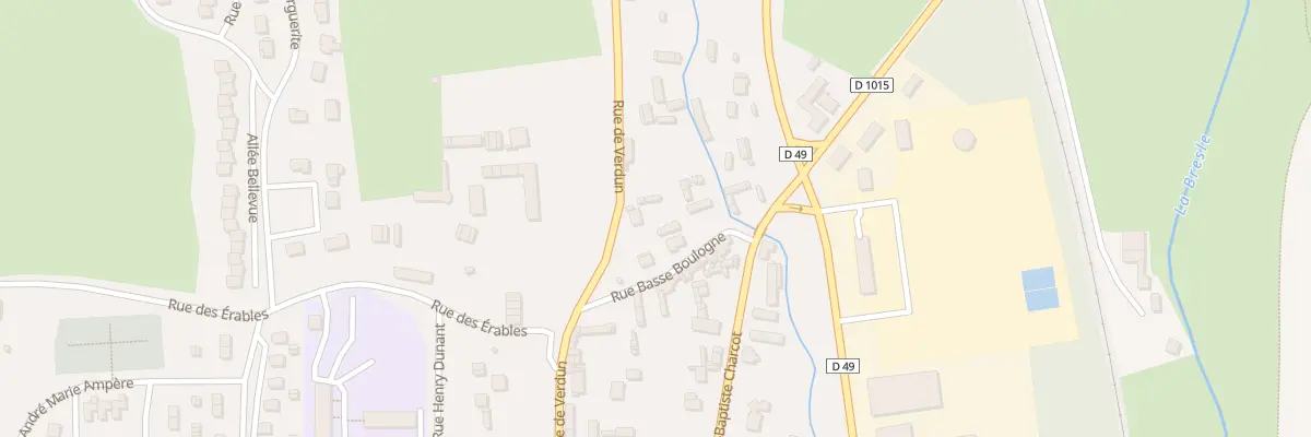 Plan du 40 Rue de Verdun à Aumale