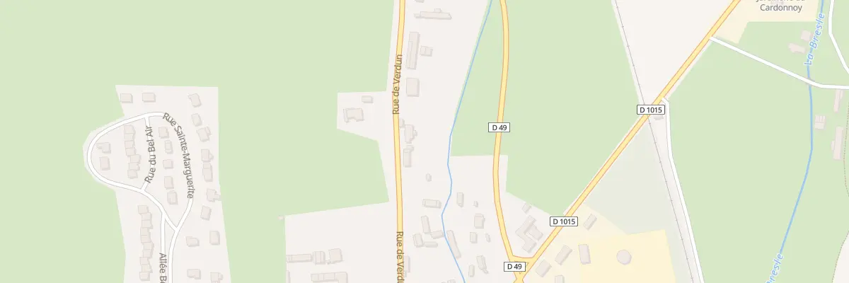 Plan du 50 Rue de Verdun à Aumale