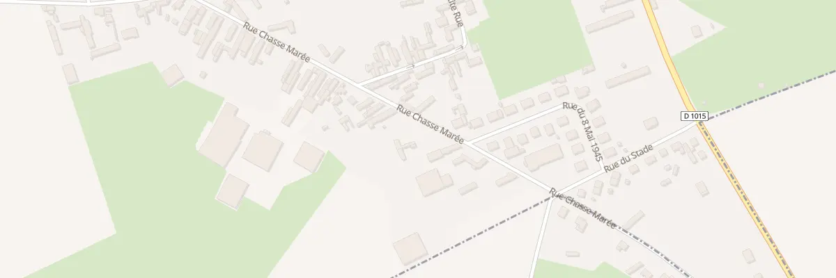 Plan du 8 Rue Chasse-marée à Neuville-Coppegueule