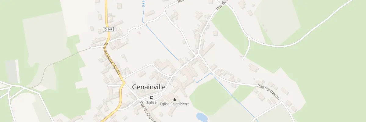 Plan du 7 Rue de la Croix Chevrier à Genainville