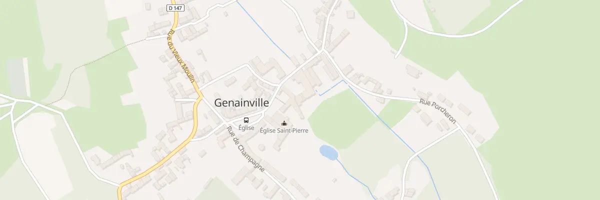 Plan du 4 Rue de la Croix Chevrier à Genainville