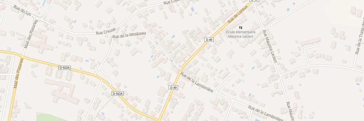 Plan du 2B Rue de Loreux à Romorantin-Lanthenay