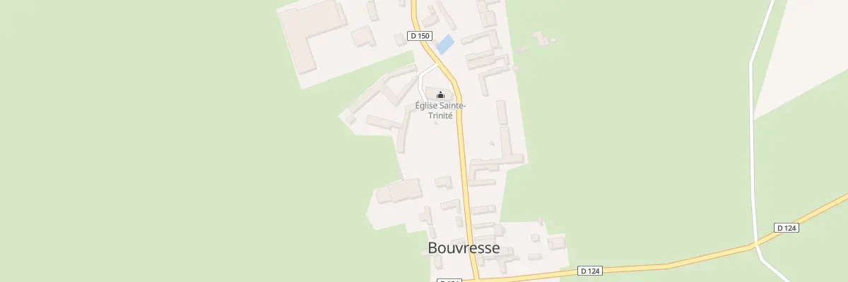 Plan du 10 Rue Principale à Bouvresse