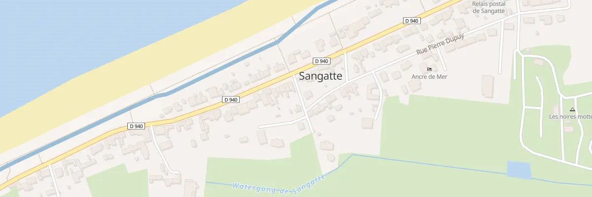 Plan du 171 Route Départementale 940 à Sangatte