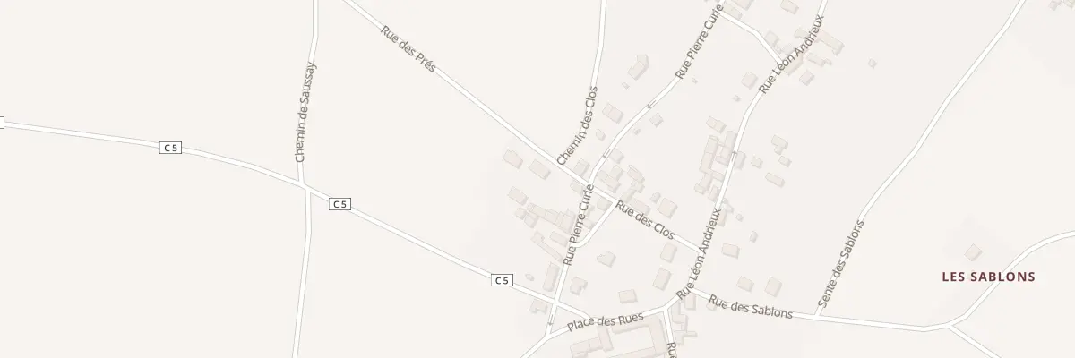 Plan du 1 Rue des Prés à Fontenay-Saint-Père