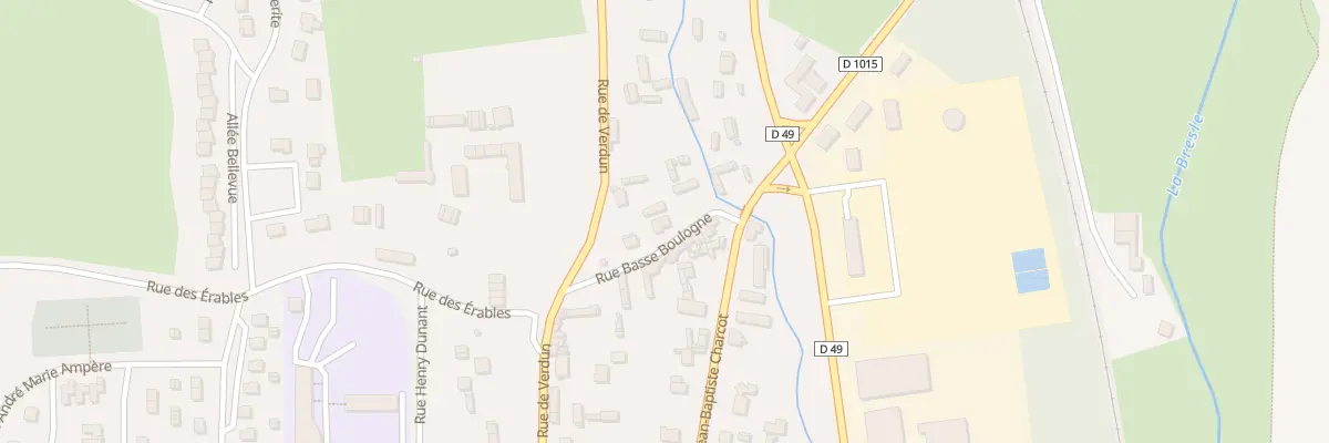 Plan du 4 Rue Basse Boulogne à Aumale