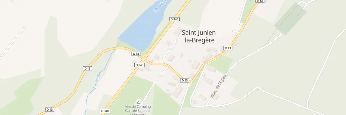 Plan du 14 Rue du Chevalier de Chateauneu à Saint-Junien-la-Bregère