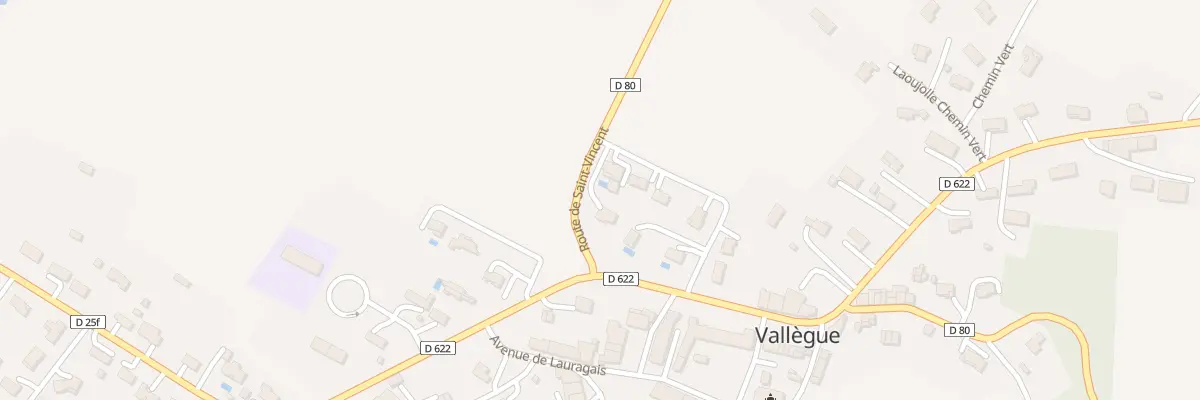 Plan du 14 Che de l’Eau Vive à Vallègue