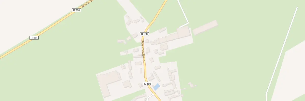 Plan du 23 Rue Principale à Beauvais