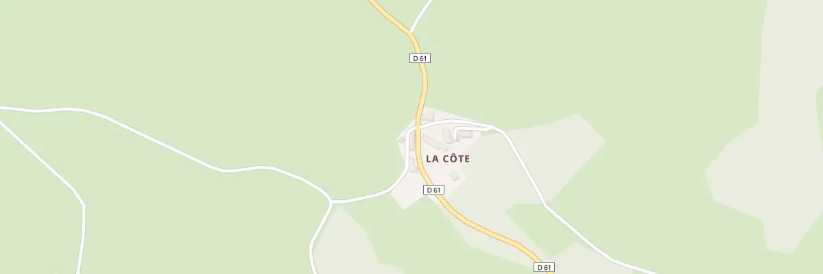 Plan du 5248 La Côte à Janaillat