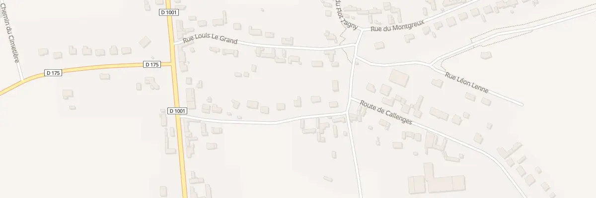 Plan du 17 Rue du Montauban à Vron